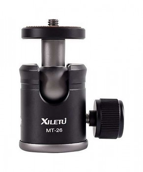 Stativ pro mobilní telefon - fotoaparát Xiletu MT-26 + XT-15 černo-šedý 2