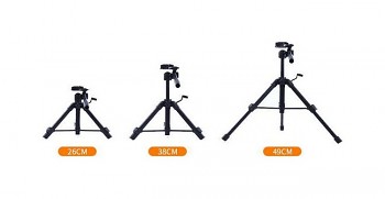 Stativ pro mobilní telefon - fotoaparát TopQ BY368 černý