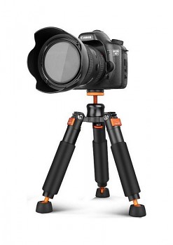 Stativ pro mobilní telefon - fotoaparát TopQ SL-166 černo-oranžový