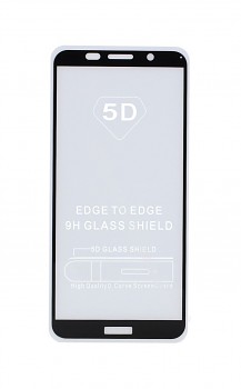 Tvrzené sklo BlackGlass na Huawei Y5p 5D černé