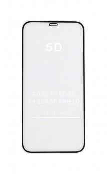 Tvrzené sklo BlackGlass na iPhone 12 5D černé