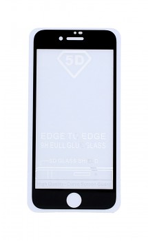 Tvrzené sklo BlackGlass na iPhone SE 2020 5D černé