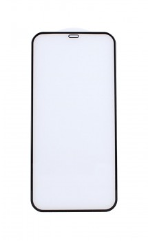 Tvrzené sklo FullGlue na iPhone 12 Pro Max 5D černé