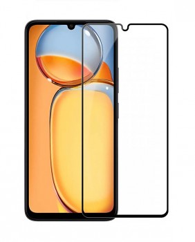 Tvrzené sklo na mobil Xiaomi Redmi 13C TopGlass Full Cover černé 1
