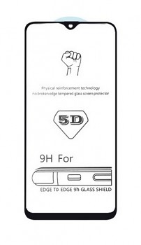 Tvrzené sklo RedGlass na mobil Samsung A40 5D černé 1