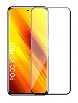 Tvrzené sklo RedGlass na mobil Xiaomi Poco X3 Pro 5D černé