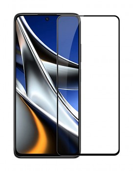 Tvrzené sklo RedGlass na mobil Xiaomi Poco X4 Pro 5G 5D černé