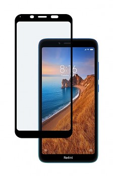 Tvrzené sklo RedGlass na mobil Xiaomi Redmi 7A 5D černé