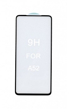 Tvrzené sklo SmartGlass na mobil Samsung A52 Full Cover černé