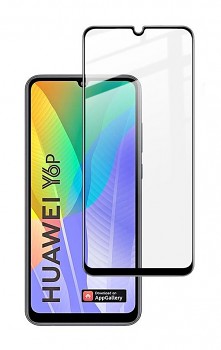 Tvrzené sklo TopGlass na mobil Huawei Y6p Full Cover černé
