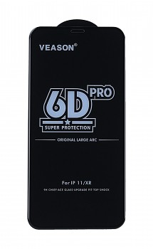 Tvrzené sklo Veason na iPhone 11 Full Cover černé