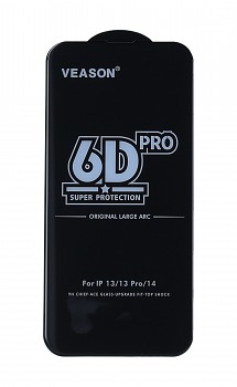 Tvrzené sklo Veason na iPhone 13 Pro Full Cover černé