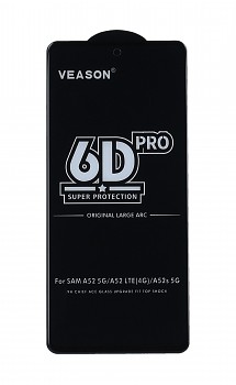 Tvrzené sklo Veason na Samsung A52 Full Cover černé