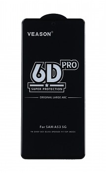 Tvrzené sklo Veason na Samsung A53 5G Full Cover černé