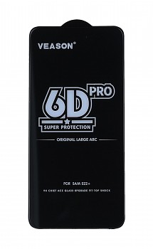 Tvrzené sklo Veason na Samsung S22 Plus Full Cover černé