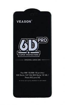 Tvrzené sklo Veason na Xiaomi Redmi 10 Full Cover černé