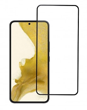 Tvrzené sklo Blue Star na mobil Samsung S22 5G Full Cover černé