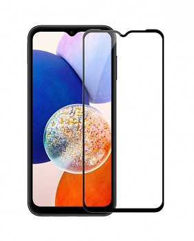 Tvrzené sklo Forcell Flexible na Samsung A14 5D černé
