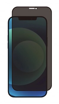 Tvrzené sklo Privacy na iPhone 11 Full Cover černé