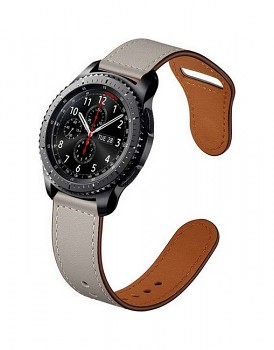 Univerzální koženkový řemínek TopQ Business pro chytré hodinky 20 mm