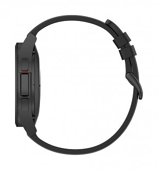 Univerzální silikonový řemínek Watchband W001 20 mm černý 1