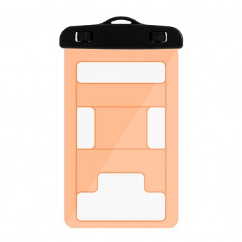 Univerzální vodotěsné pouzdro na mobil Typ 2 oranžové 1