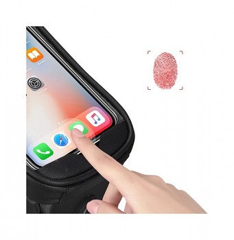 Vodotěsné pouzdro SAHOO Essentials pro mobilní telefon na rám kola černé 2