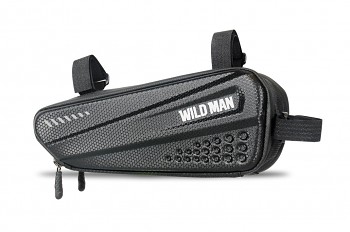Vodotěsné pouzdro WildMan ES4 pro mobilní telefon na rám kola černé 1,2L