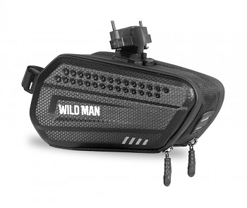 Vodotěsné pouzdro WildMan ES7 pro mobilní telefon pod sedátko kola černé 1,2L