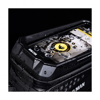 Vodotěsné pouzdro WildMan MS77 na rám kola černé 1L 6