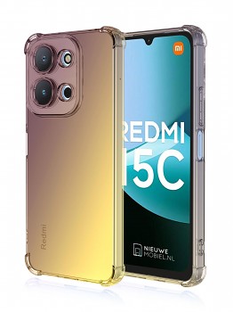 Zadní kryt na Xiaomi Redmi 15C Shock duhový purpurovo-žlutý