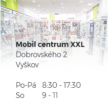 Naše kamenná pobočka Mobil Centrum XXL