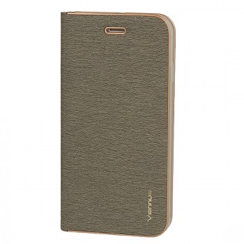 Pouzdro Vennus Book s rámečkem pro Samsung Galaxy J5 2016 GREY