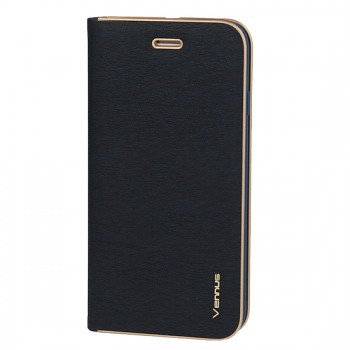 Pouzdro Vennus Book s rámečkem pro Samsung Galaxy J7 2017 NAVY