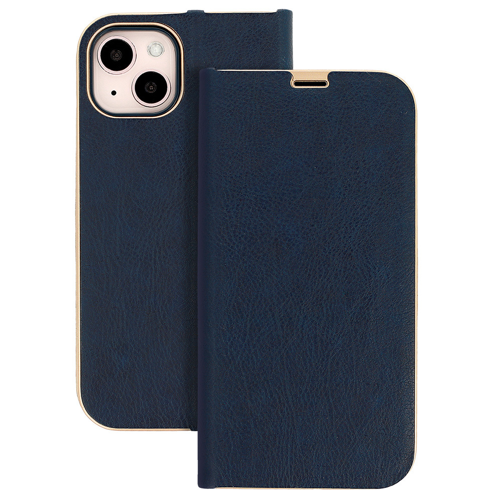 Levně Pouzdro Book s rámečkem pro Iphone 12 navy