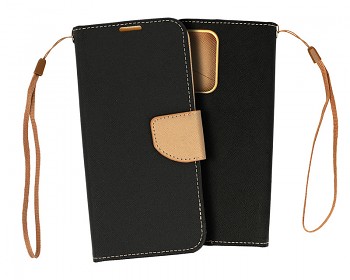 Knížkové pouzdro pro Xiaomi 12 černo-zlaté