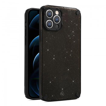 Pouzdro Armor Glitter pro Samsung Galaxy A20S černé