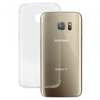 Zadní kryt ANTI SHOCK 0,5mm pro SAMSUNG GALAXY S7 TRANSPARENT