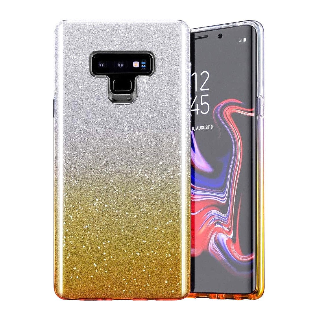 Levně Zadní kryt BLING pro IPHONE 14 PLUS Gold