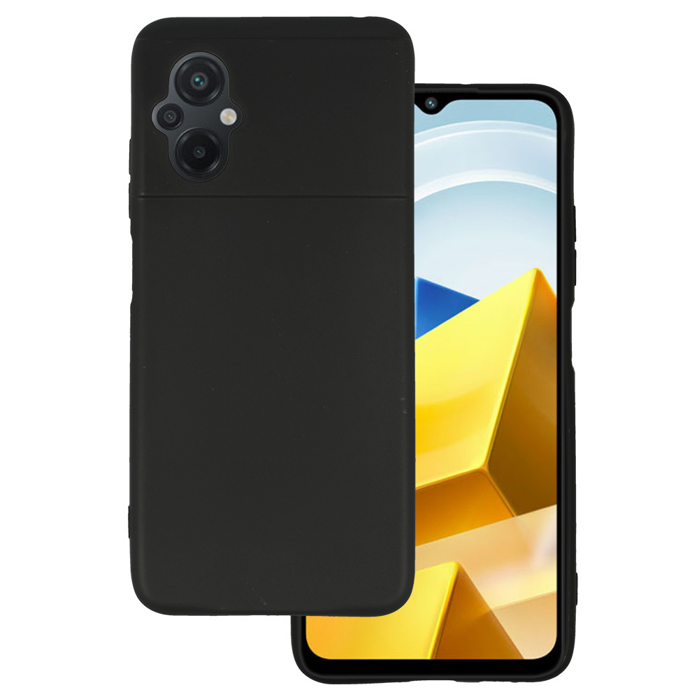 Levně Zadní kryt MATT pro XIAOMI POCO M5 Black