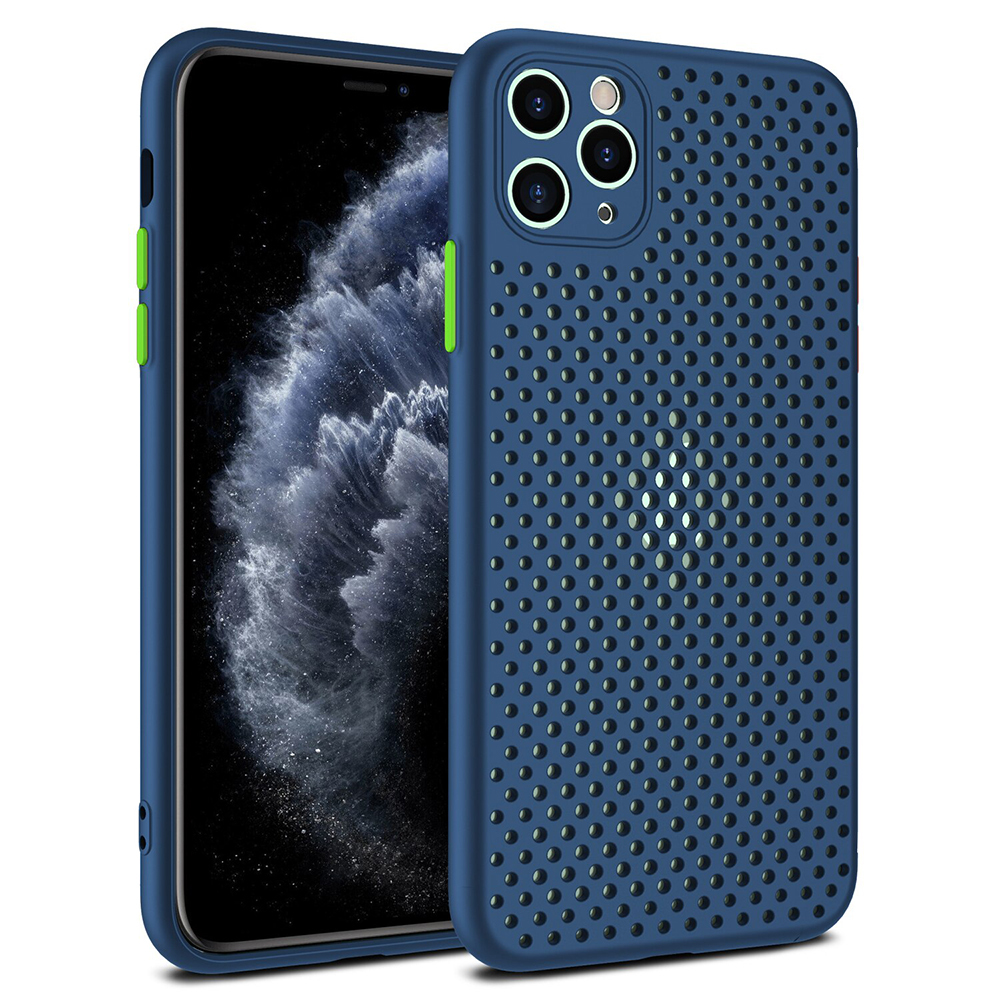 Levně Pouzdro Breath pro Iphone 11 Pro Navy