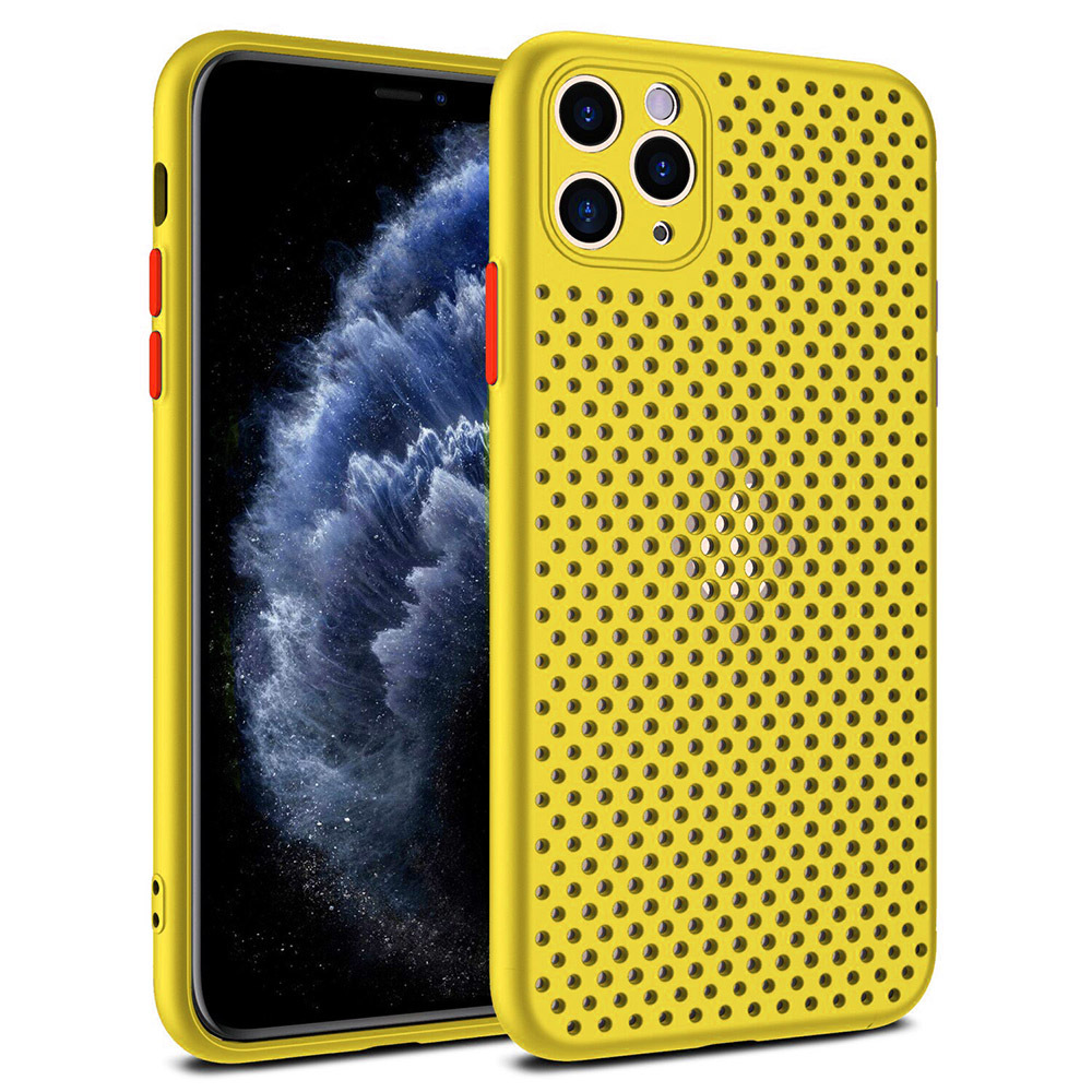 Levně Breath Case pro Iphone 12/12 Pro Yellow