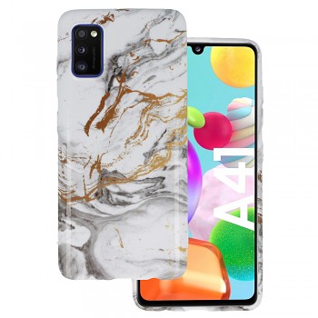 Mramorové pouzdro na Samsung Galaxy A41 Design 2