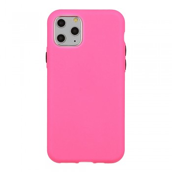 Pevné silikonové pouzdro pro Iphone 12 Mini růžové