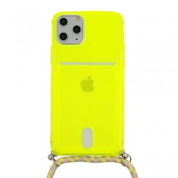Pouzdro STRAP Fluo pro Iphone 11 Pro Lime