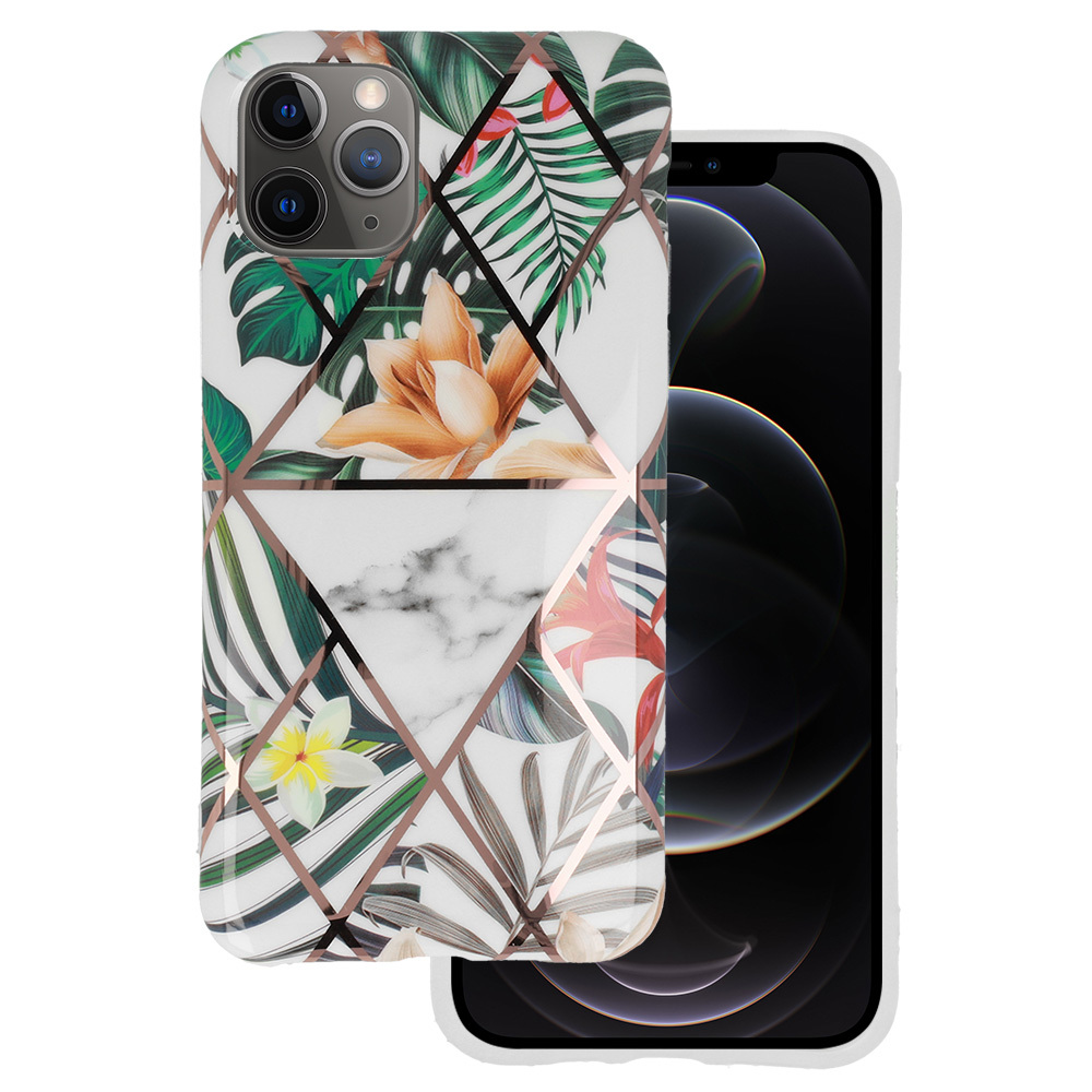 Levně Kryt pro Iphone 12 Pro Max Cosmo Mramor Design 5