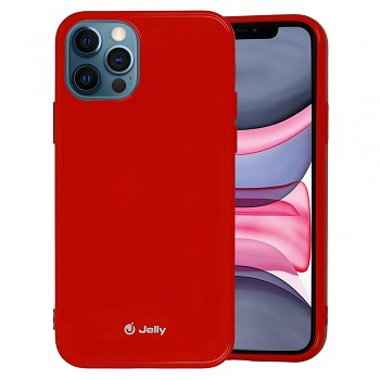 Jelly Case pro Iphone 12 Pro Max červený