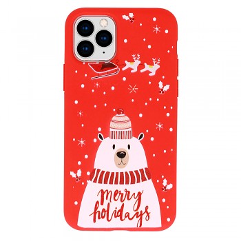 Vánoční pouzdro TEL PROTECT pro Iphone 12 Mini Design 5