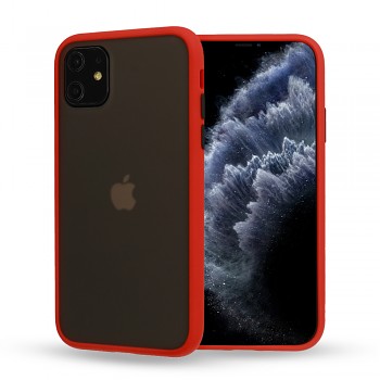 Zadní Kryt Vennus Bumper pro Samsung Galaxy S21 červený
