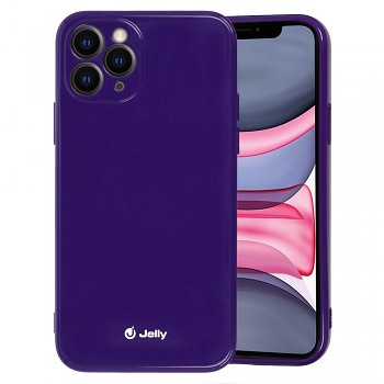Jelly Case pro Samsung Galaxy S21 Plus fialový